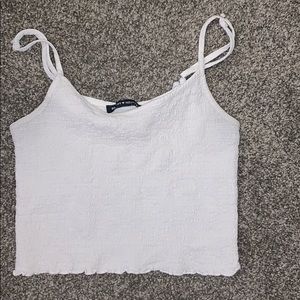 great condition white brandy tank top